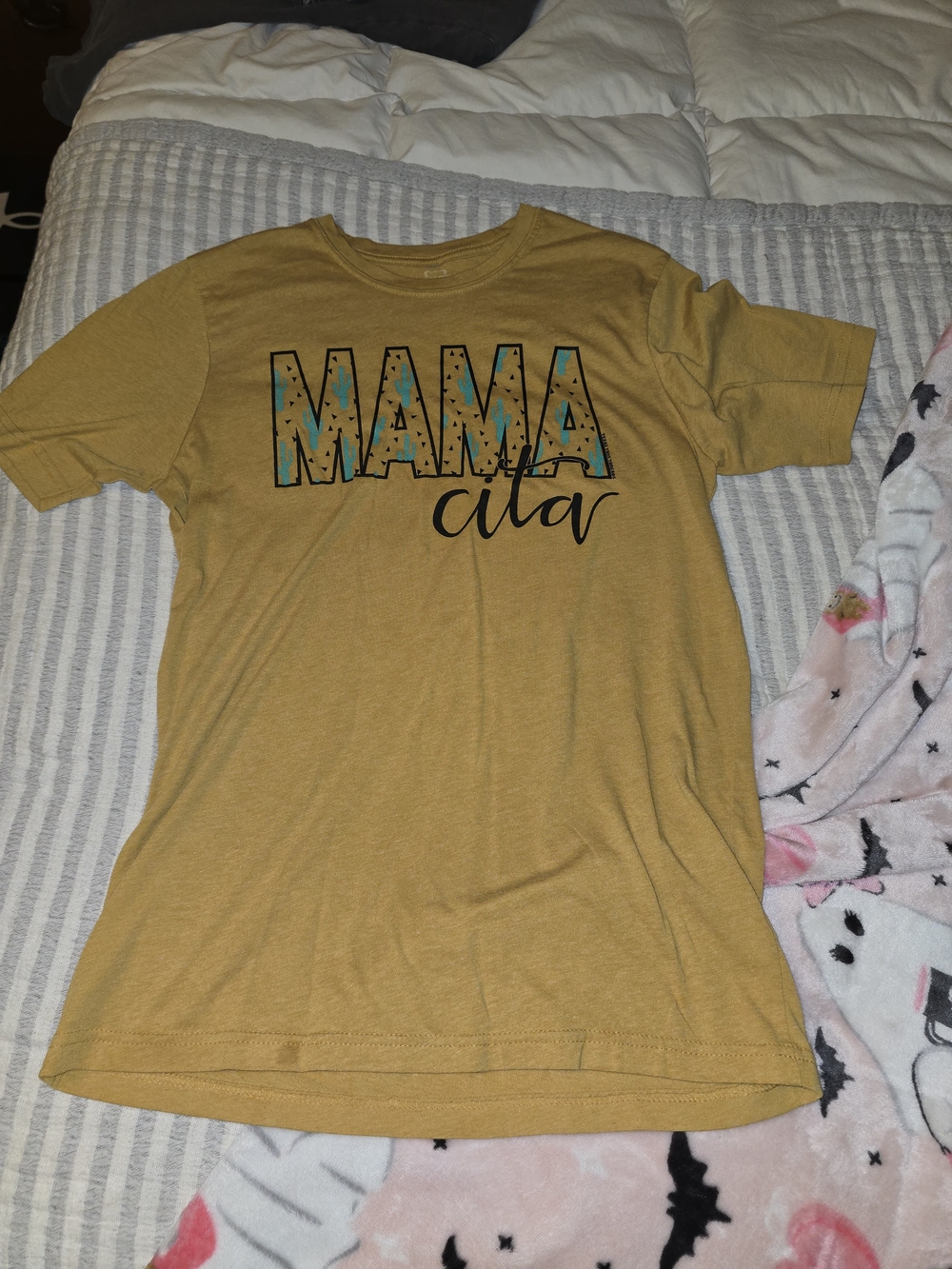 Women's Boutique Brand MAMA-Cita Tee Size Small